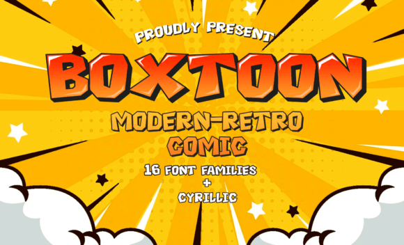 Boxtoon: Bringing Modern-Retro Energy to Your Creative Projects