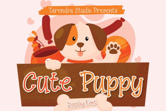 Cute Puppy: A Modern Display Font for Playful Brands