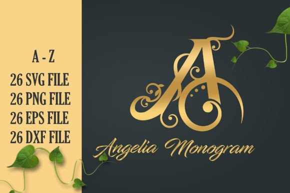 Elevating Brand Identity with the Elegance of Angelia Monogram