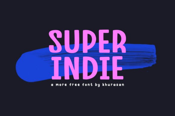 Evaluating Super Indie: A Modern Display Font for Bold Visual Identity
