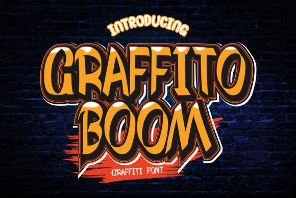 Graffito Boom: Bold Display Typography for Impact