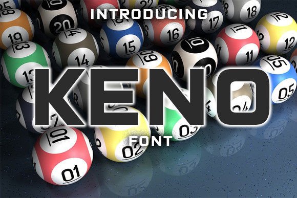 Make Your Designs Pop with the Bold Keno Typeface