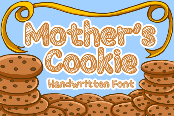 Mother's Cookie: A Sweet Display Font for Heartfelt Designs