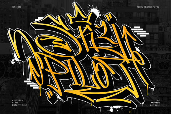 Skypilot: Authentic Street Graffiti Style