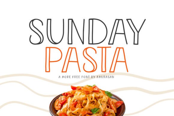 Sunday Pasta: The Cute Handwritten Font for Modern Designs