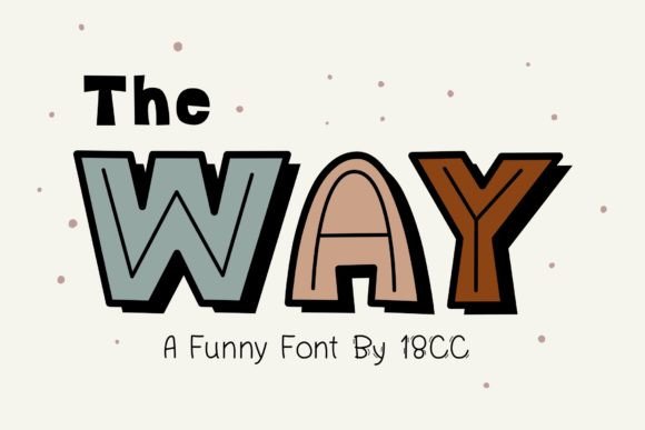 The Way: Elevating Visual Identity with a Versatile Display Font