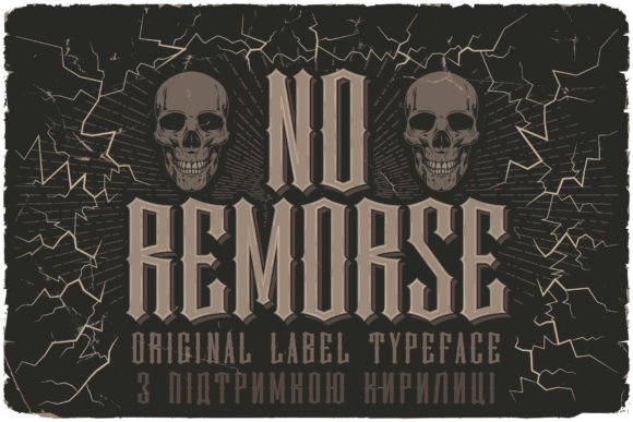Unleashing Boldness: Why No Remorse Font Commands Attention