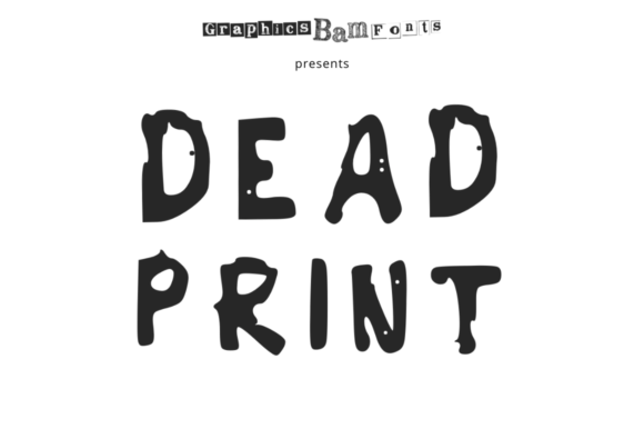 Unlocking Bold Creativity with Dead Print Regular