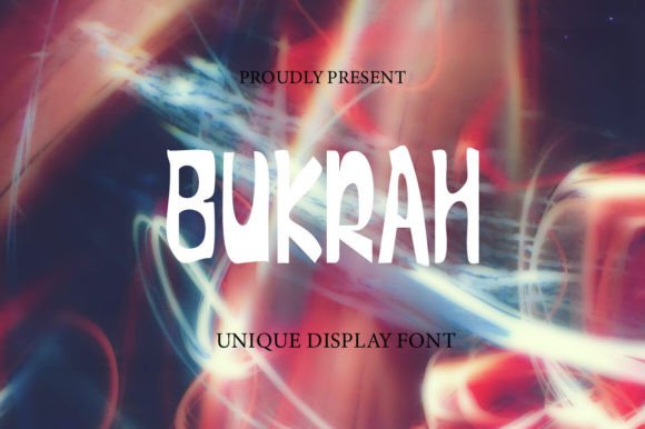 Why Bukrah Is the Display Font Your Next Creative Project Needs