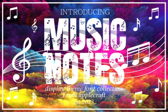 Why Music Notes Font Brings Playful Energy to Your Designs