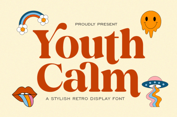 Youth Calm: Retro Serif Style